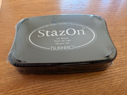 StazOn Solvent Ink (Jet Black)